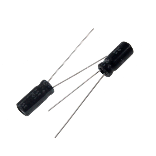 100只 电解电容 35V10UF 35V 10UF 体积5*11 - 图2