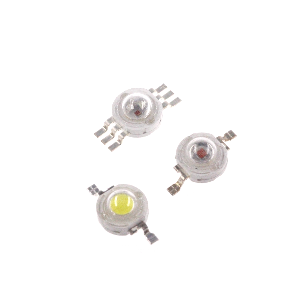 5只 1W 3W大功率LED灯珠正白光红黄绿蓝照明灯珠散光_虎窝淘