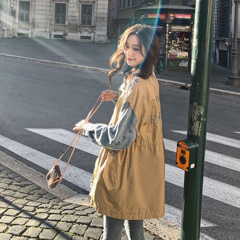 工装秋冬百搭小2020韩版中长款风衣 贝斯米洛短外套