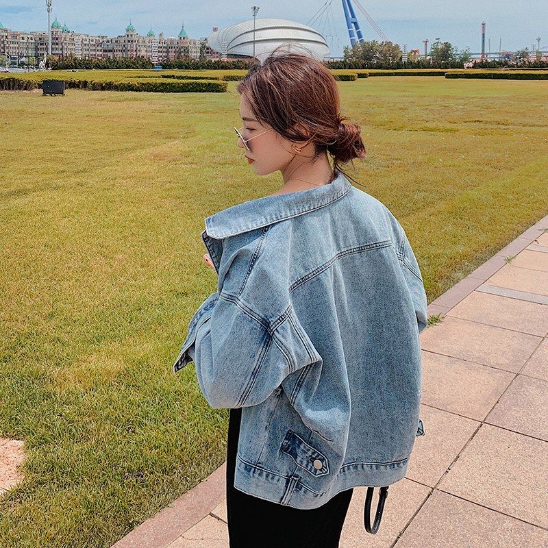 牛仔春秋2020年新款韩版宽松短外套 贝斯米洛短外套