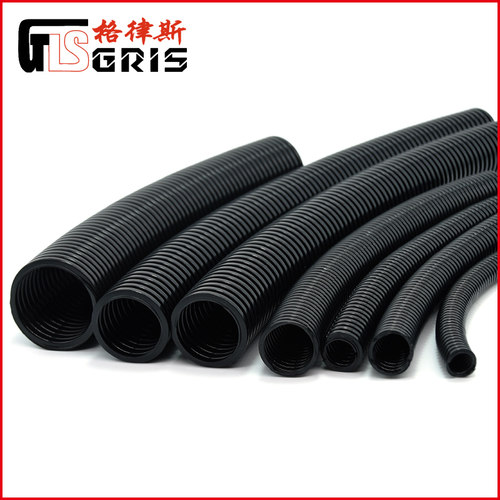 加厚优质尼龙浪管AD10-AD54.5塑料软管PA6塑胶穿线缆护线管波纹管 - 图0