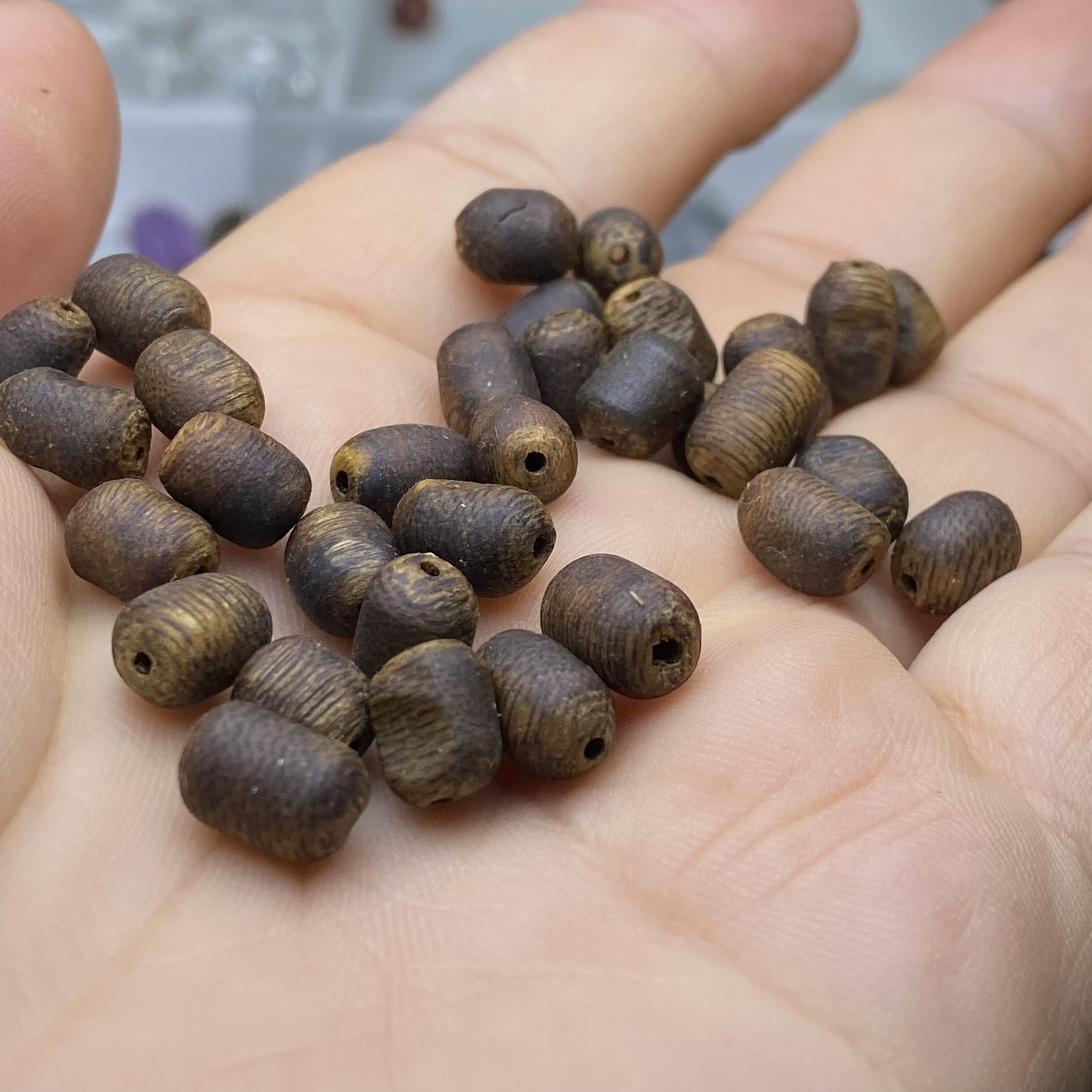 正品保真天然沉香随形隔片隔珠水晶蜜蜡手串项链垫片diy木头配饰,淘宝优惠券,粉丝福利购,淘宝优惠卷