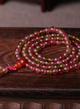 西瓜玉髓碧玺招桃花旺姻缘转运石