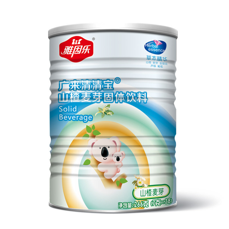 雅因乐清清宝山楂水果味宝宝奶伴侣 雅因乐清凉/调理/奶伴