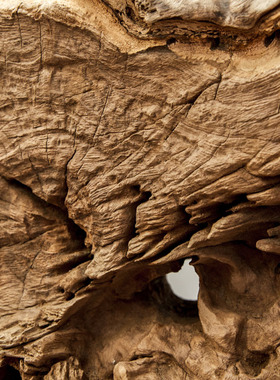 木雕装饰摆件品库柚木质朴美