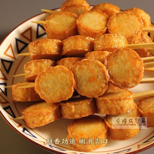 鼎味泰 鱼芙蓉10串关东煮食材热卖墨鱼丸串豆捞火锅麻辣烫商罗森 - 图1