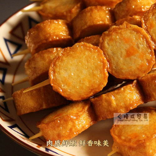 鼎味泰 鱼芙蓉10串关东煮食材热卖墨鱼丸串豆捞火锅麻辣烫商罗森 - 图0