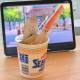 Octopus instant noodles fork Japanese Japanese squid squid fun fork Japanese dishes funny tableware fruit cup noodle fork