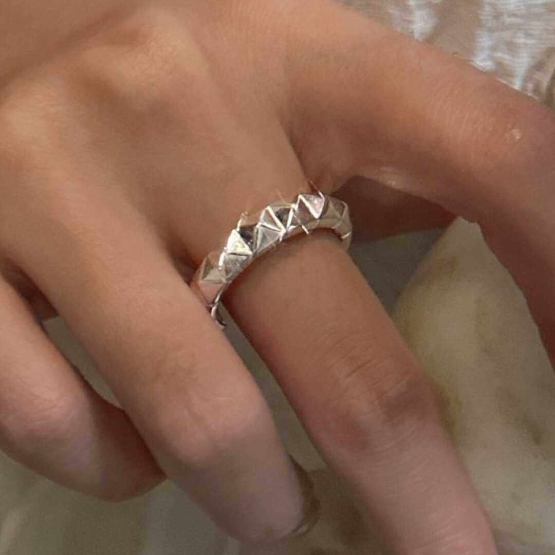 S925纯银莫比乌斯环戒指男女情侣一对食指戒尾戒情人节礼物送女友