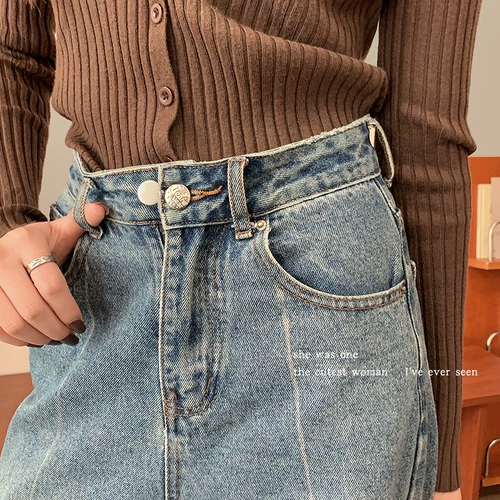 Джинсовая станка разоблачения Джинсовой талии Пжчатка для удлинительного артефакта и кнопка на талии. Стука для затягивания сосны можно разобрать, окружность талии, большая швейная пряжка