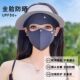 Face and Guini full-face sun protection mask for women with high appearance in summer UV rays and ice silk light and breathable eye corner protection mask