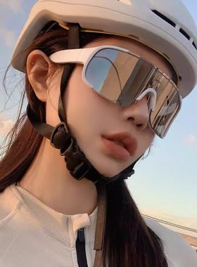 户外骑行眼镜防晒墨镜男登山跑步防风沙太阳镜女滑雪镜护目镜风镜