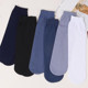 Thin stockings men's disposable business trip travel socks men's mid-calf socks 100 pairs of men's socks breathable and deodorant bamboo fiber