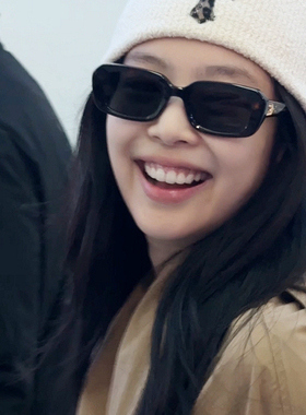 Jennie同款墨镜女高级感复古gm