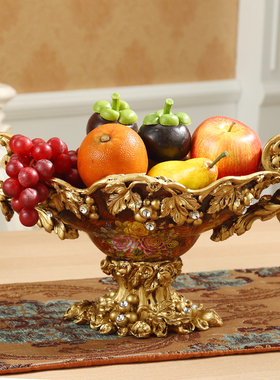 大号花瓶烟灰缸家居套装树脂摆件