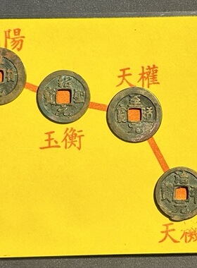 真品北斗七星图阵七帝五帝钱压门槛摆件中式入户玄关办公室脚踏垫