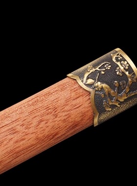 君子剑手工一体锻打高锰钢刀剑冷兵器工艺品摆件未开刃