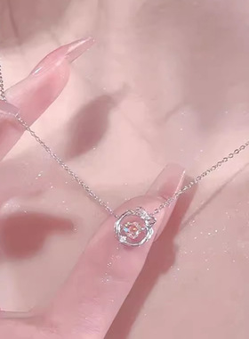 蝴蝶结锁骨链情人节礼物