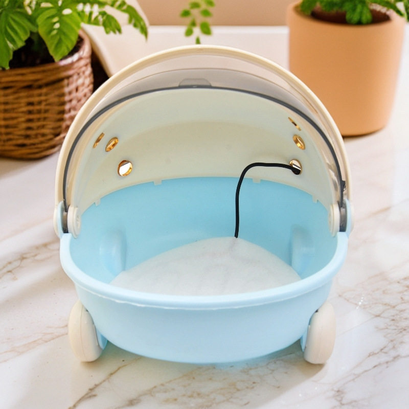 憨憨乐USB加热恒温鸟类保温笼便携太空舱造型恒温鸟笼外带,淘宝优惠券,粉丝福利购,淘宝优惠卷