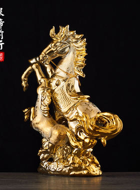 欧式风镀金家居客厅创意摆件