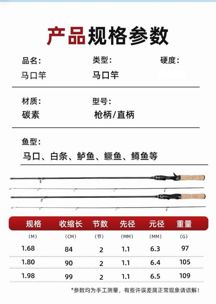 实心马口竿ul超软调超轻细碳素白条钓鱼路亚竿远投套装微物翘嘴杆,淘宝优惠券,粉丝福利购,淘宝优惠卷