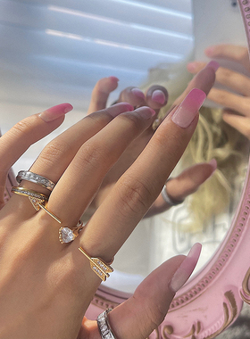 forangel独家重工镀金锆石排钻