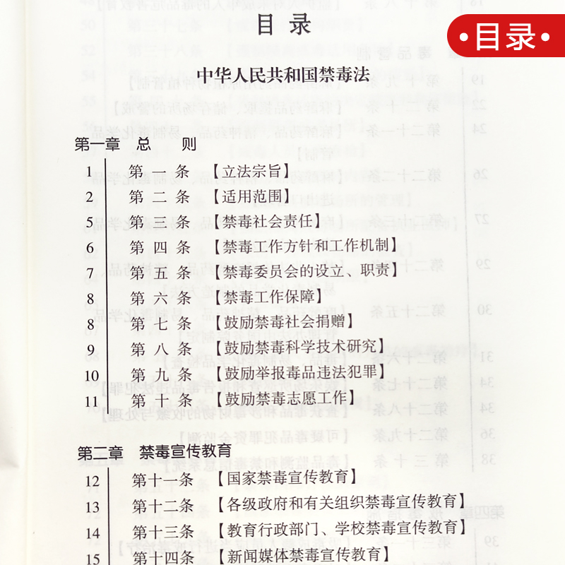 正版现货2024适用 中华人民共和国禁毒法 实用版 戒毒条例 戒毒措施 禁毒法法规法条 禁毒宣传教育书籍 中国法制出版社 - 图1