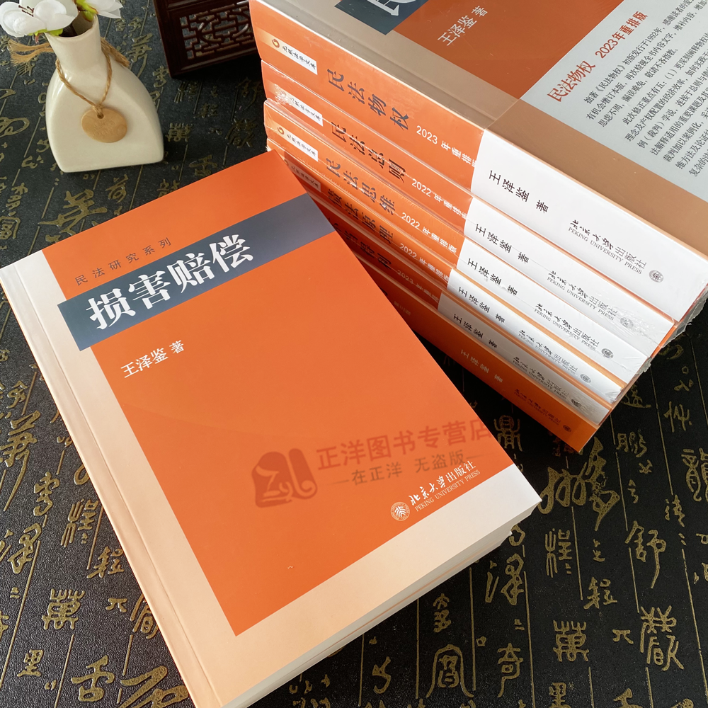 2024重排版】王泽鉴民法研究系列全套9本 九阳真经民法总则思维物权概要不当得利人格权法侵权行为债法原理损害赔偿天龙八部重排本 - 图1