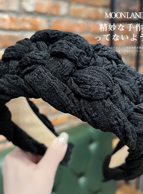 绿色头箍宽头箍显脸小压发卡