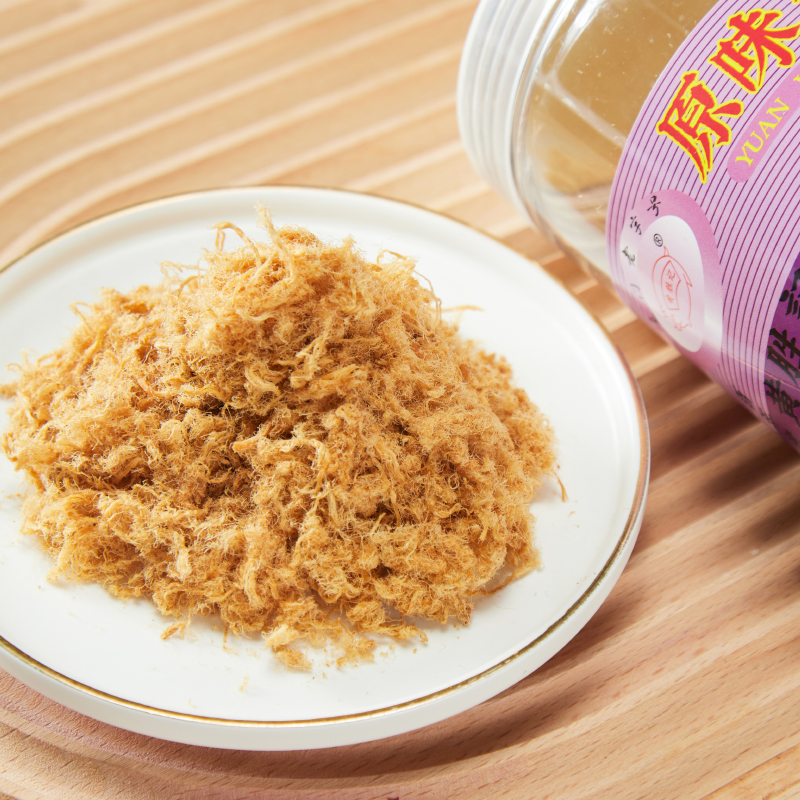 官网黄胜记瓶装原味猪肉松108g1罐包邮，参与4件打折到手价20.5元-图2