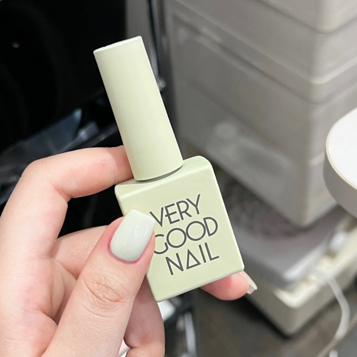 韩国verygood nail高端甲油胶新品酸奶白小鸡黄蜜瓜绿 N15Y14G22 - 图1