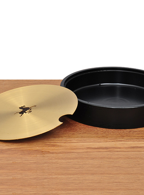 纯铜带盖客厅茶洗