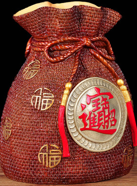 纯铜家居客厅开业商务礼品存钱罐