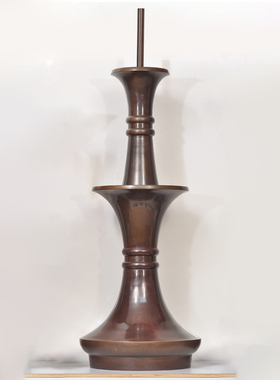 古铜色五供套装大号供奉佛具套装