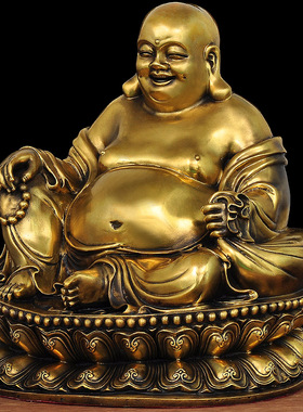 摆件笑佛招财玄关供奉开业礼品