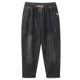 300 Jin [Jin is equal to 0.5 kg] Extra MM daddy pants 240 autumn and winter 3 high waist plus fertilizer increase SIZE velvet loose jeans