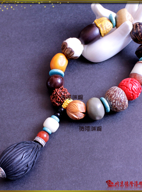 质量保障个性手把串礼品雕漆原创新品车挂菩提子保平安档位饰品