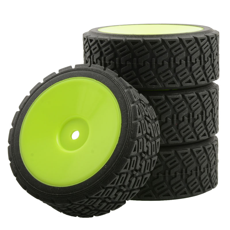 RCW8房车1:10平跑轮胎FW06京商94123田宫TT02耐磨跑街胎樱花D4D3 - 图1