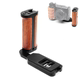 Universal SLR mirrorless camera left handle L plate handheld shooting vertical shot stabilizer camera rabbit cage Vlog