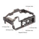 PULUZ fat cow is suitable for Canon EOS R5/R6/M50 rabbit cage frame micro-SLR camera expansion accessories