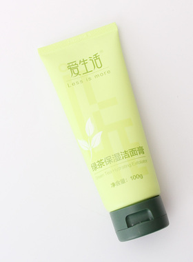 绿叶爱生活水润不紧绷保湿洁面膏