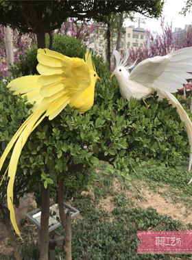 仿真凤凰影视拍摄园林道具