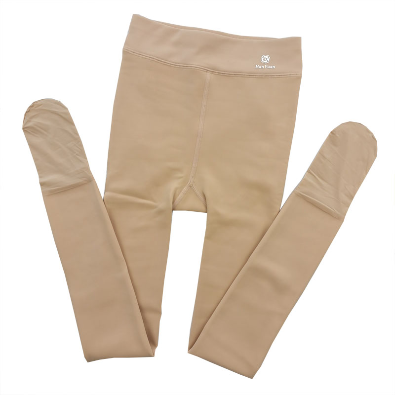 ColveaKutvn6622水光袜秋冬款薄绒光腿神器连裤袜自然裸感肉色 - 图3