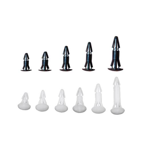 RC-5-8-10-19尼龙帽钉/圆底/平底PC隔离柱/塑料铆钉PC板隔离柱 - 图3