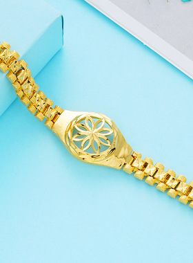 铜镀金手表链手饰潮流饰物女