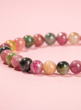 一生一石石光絮语天然女原石手链