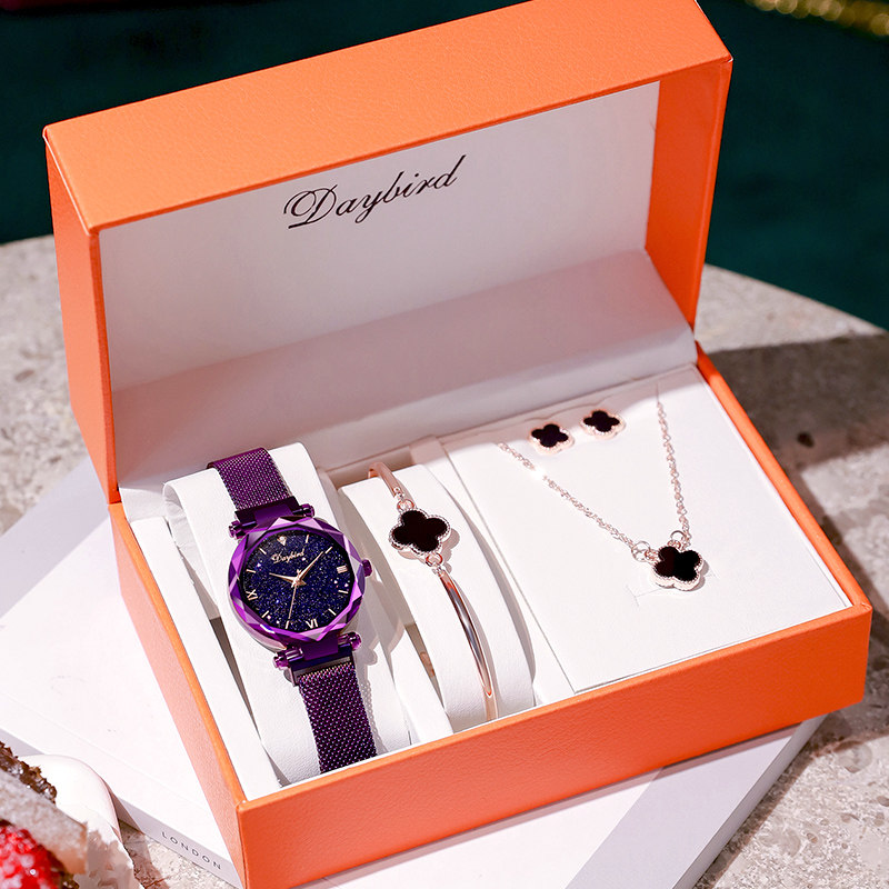 星空女士时尚简约气质学生ins手表 daybird得意鸟国产腕表