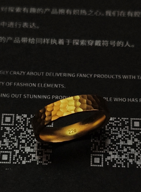 燎原致物男女银戒指订婚戒指