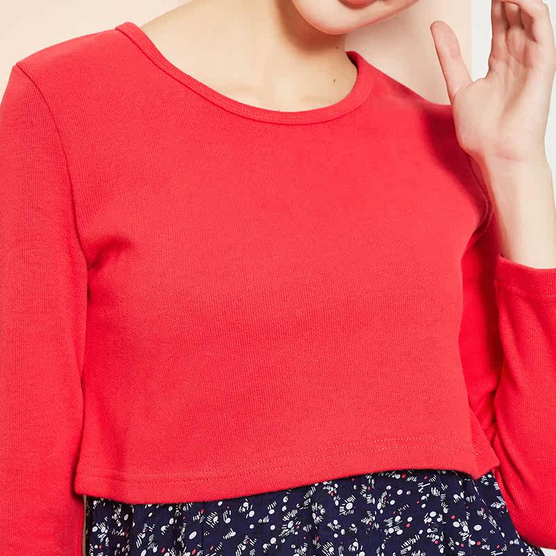 十月妈咪孕妇春装哺乳新款连衣裙 旭申母婴连衣裙