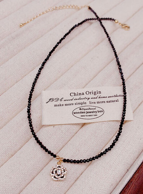 法式浪漫优雅轻奢高级感项链